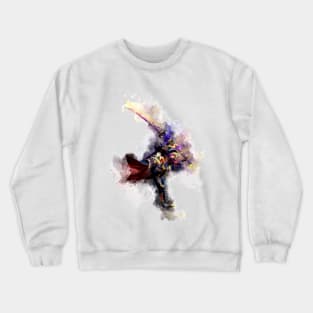 Monster Hunter Rise - Long Sword *watercolor* Crewneck Sweatshirt